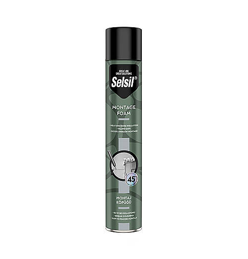 SELSİL PU MONTAJ KÖPÜĞÜ-845GR (750ML) MANUEL - 1